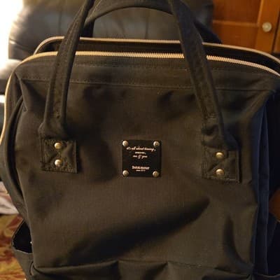 Bebamour Hiking Backpack Black Polyester Zipper Unisex Adults for Hiking - Image 1