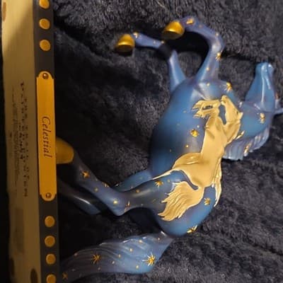 Trail of Painted Ponies Celestial Resin Horse Figurine by Jennifer MacNeill-Tra… - Thumbnail 4