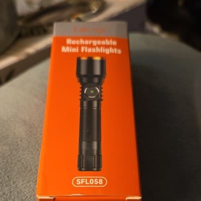 LETMY Rechargeable Mini Flashlight SFL058 X004LT86G4 Black for Camping & Home - Image 1