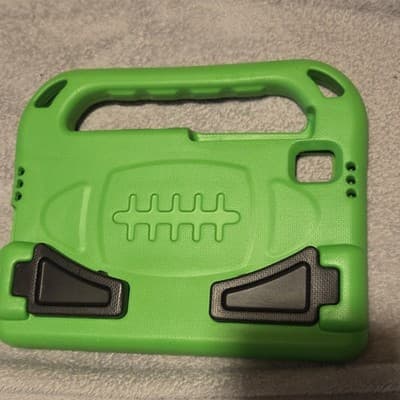 EVAIC Green EVA Foam Stand Case with Handle for Tablet, Integrated Stand - Thumbnail 2