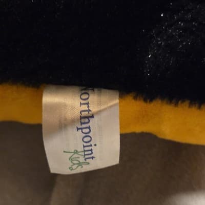 Northpoint Kids Penguin Plush Pillow Animal Print Polyester Black Yellow White - Thumbnail 4