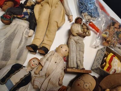 Rare Clvintage Lot Of 27 Mixed Dolls - Thumbnail 17