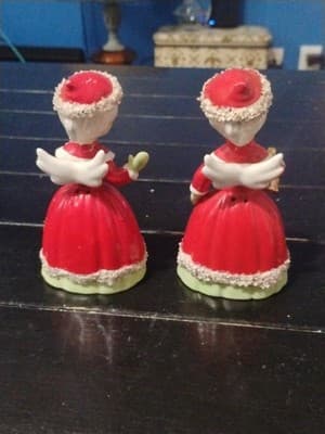 Vintage Pair of Napco Christmas Angel Bells (Bell, Star) S1694B - Thumbnail 10