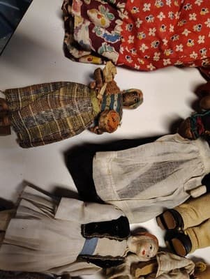 Rare Clvintage Lot Of 27 Mixed Dolls - Thumbnail 16