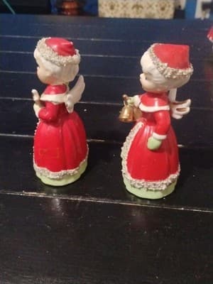 Vintage Pair of Napco Christmas Angel Bells (Bell, Star) S1694B - Thumbnail 8