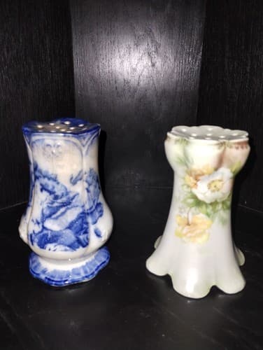 vintage hatpin holder antique Set Of 2 - Image 1