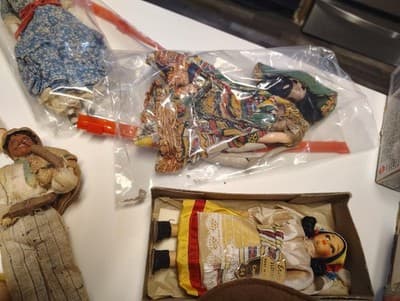 Rare Clvintage Lot Of 27 Mixed Dolls - Thumbnail 18
