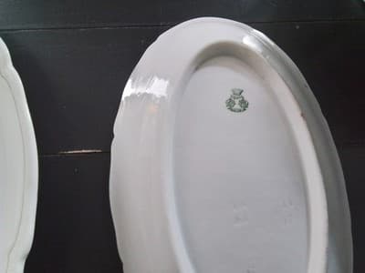 Early 1900's Antique Vienna Austria Crown China Lot Of 16 - Thumbnail 4