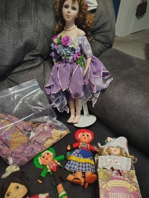 Rare Vintage Dolls Mixed Lot Of 17 Dolls - Thumbnail 21