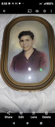 VINTAGE/ANTIQUE PICTURES WITH BEVELED GLASS AND FRAMES - Image 1