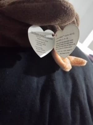 RARE T.Y. ORIGINAL "CHOCOLATE "THE MOUSE - Thumbnail 5