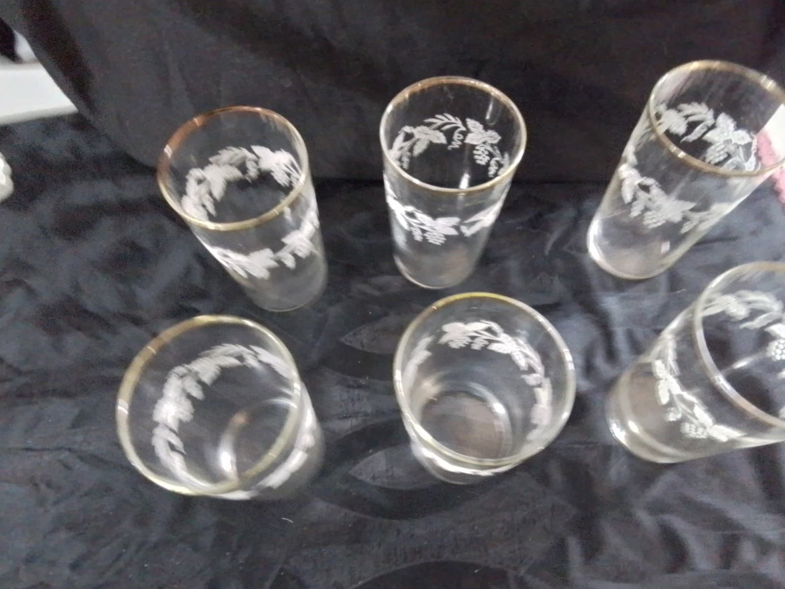 Bartlett Collins Glassware, Vintage Tom Collins Glasses - Thumbnail 2