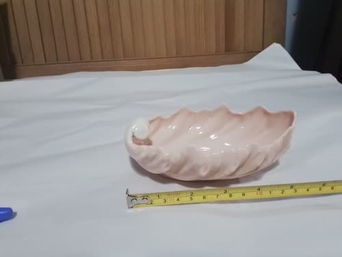 Vintage LENOX PINK AND WHITE LEAF DISH - Thumbnail 4