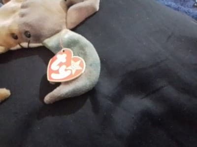 Vintage Ty Beanie Babies"CLAUDE" the Crab - Thumbnail 3