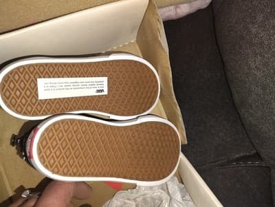 Vintage David Bowie Vans Sk8-hi Zip Size 7.5; Toddler - Thumbnail 3