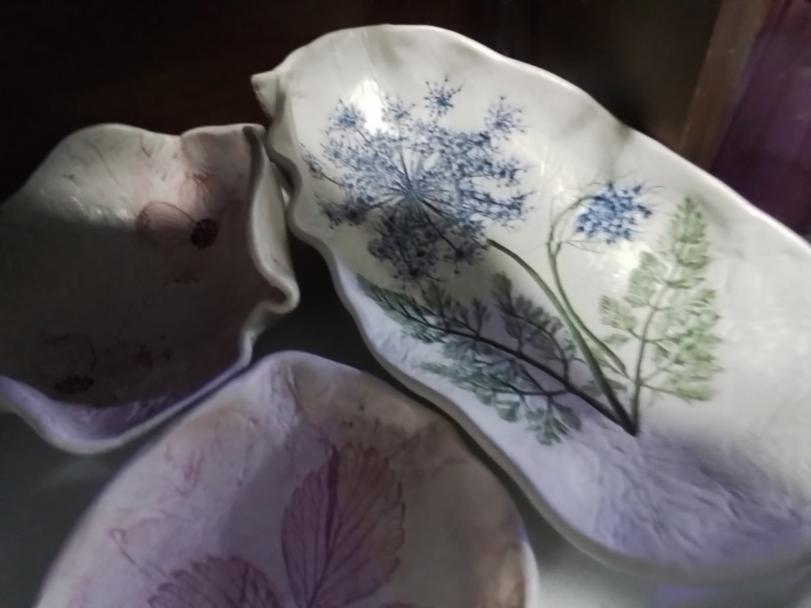 QUEEN ANNE'S LACE POTTERY LOT OF 7 PIECES - Thumbnail 6