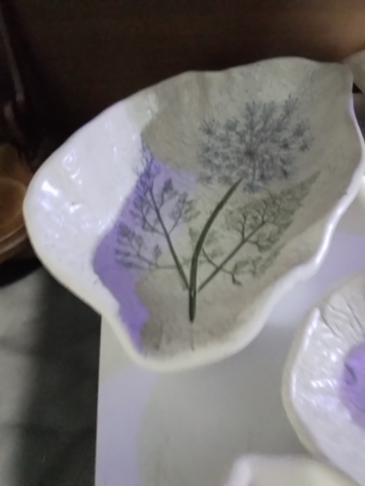 QUEEN ANNE'S LACE POTTERY LOT OF 7 PIECES - Thumbnail 4