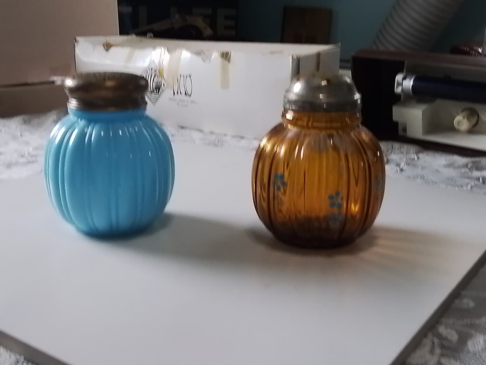 Vintage Sugar Shakers Set Of 2 - Image 1
