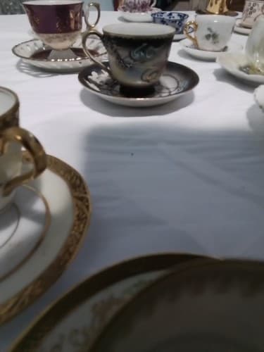 Lot Of 24 Vintage Tea Cups And Saucers 1800's Early 1900's - Thumbnail 10