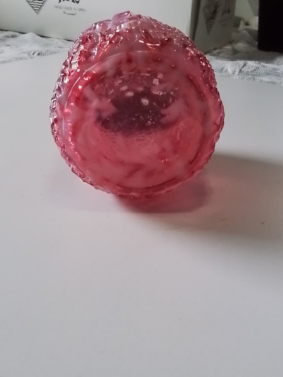Rare Find Daisy & Fern Northwood Cranberry Sugar Shaker 1895 - Thumbnail 3