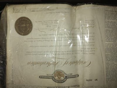 Vintage January 21,1936 Chicago Daily Tribune With Certificate Of Authentication - Thumbnail 3