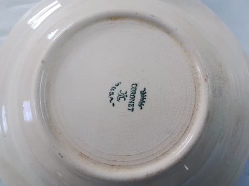 Vintage Cornet Salad Plates Lot Of 4 - Thumbnail 3