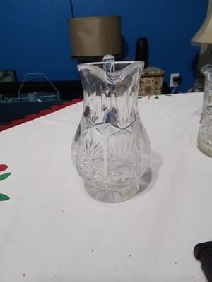 French 19th Century Cut Crystal Pitcher - Thumbnail 2
