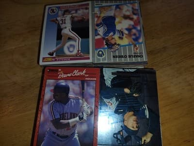 Mystery Box Vintage Baseball Cards Lot Of 200 Cards