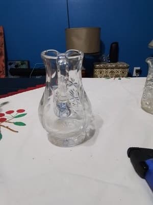 French 19th Century Cut Crystal Pitcher - Thumbnail 4