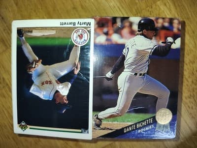 Mystery Box:Vintage Baseball Cards Lot Of 200 Cards - Thumbnail 4