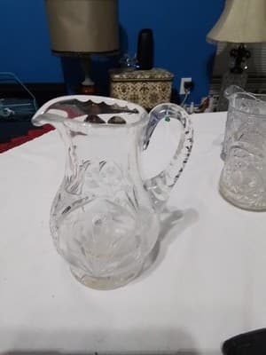 French 19th Century Cut Crystal Pitcher - Thumbnail 3
