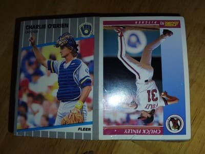 Mystery Box Vintage Baseball Cards Lot Of 200 Cards - Thumbnail 4