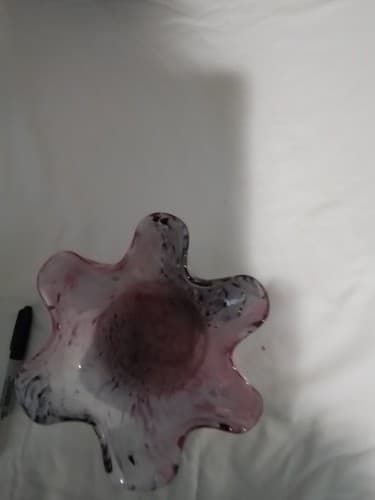 vintage murano art glass vase - Thumbnail 2