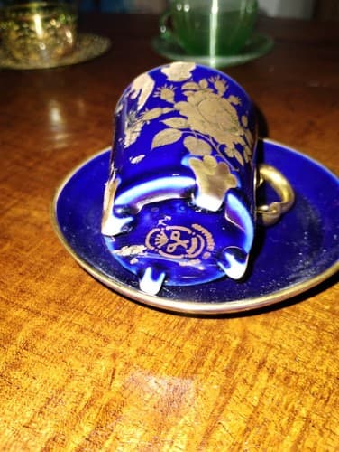 vintage tea cups and saucer - Thumbnail 6
