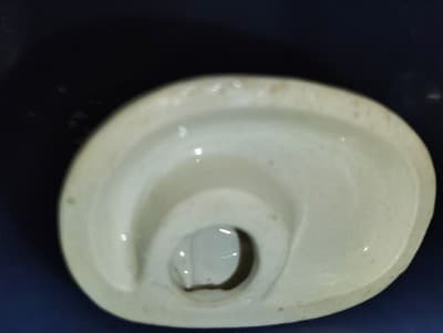 20th Century Japanese Porcelain Figurine Girl And Dog - Thumbnail 3