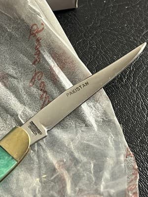 Frost Cutlery Little Toothpick Jigged Bone Pocket Folder Folding Knife 14-162GJB - Thumbnail 9