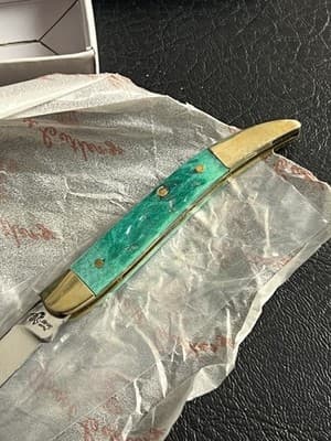 Frost Cutlery Little Toothpick Jigged Bone Pocket Folder Folding Knife 14-162GJB - Thumbnail 6