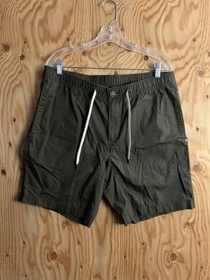 Vuori Ripstop Shorts Mens XL V370 Drawstring Elastic Waist 8" Inseam Pockets - Image 1