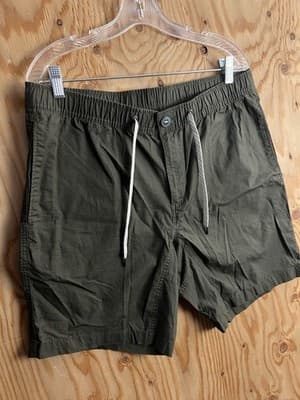 Vuori Ripstop Shorts Mens XL V370 Drawstring Elastic Waist 8" Inseam Pockets - Thumbnail 2