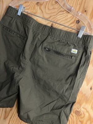 Vuori Ripstop Shorts Mens XL V370 Drawstring Elastic Waist 8" Inseam Pockets - Thumbnail 9