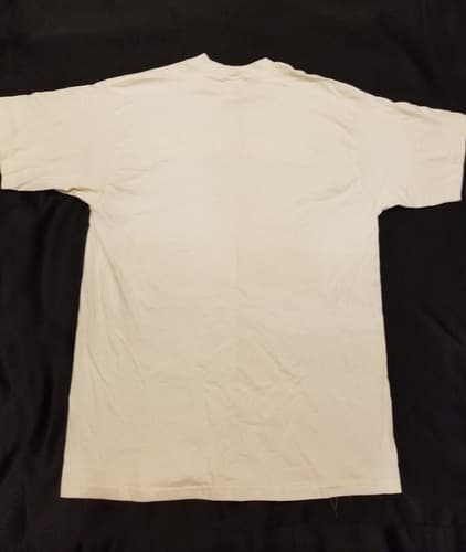 KANSAS Tee Freaks Of Nature Cover Rock Band Unisex T-Shirt Mens XL Cream White - Thumbnail 5