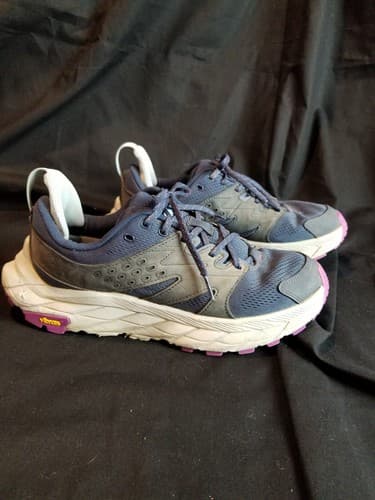 Hoka One One Women's 9B Anacapa Breeze Low Baked Blue Grey 1127921 OSHM Running - Thumbnail 2