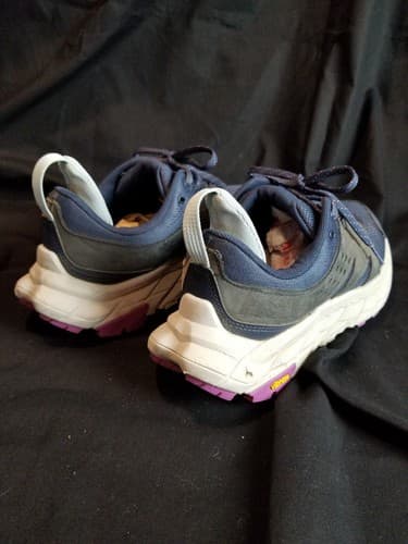Hoka One One Women's 9B Anacapa Breeze Low Baked Blue Grey 1127921 OSHM Running - Thumbnail 3