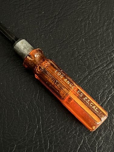 Vtg HUNTER M5 Screw Holding Screwdriver Magic Tip Tools Los Angeles 23. Cal RARE - Thumbnail 4