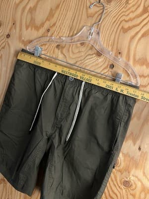 Vuori Ripstop Shorts Mens XL V370 Drawstring Elastic Waist 8" Inseam Pockets - Thumbnail 10
