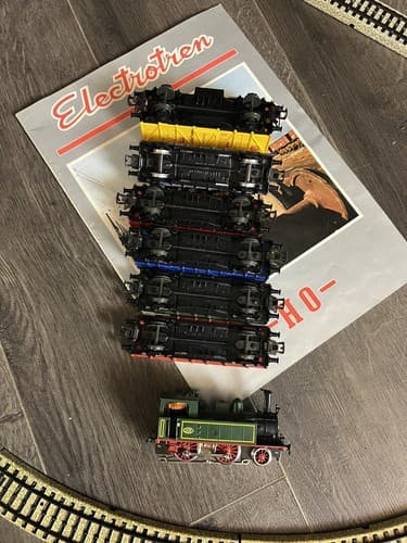 RARE Vtg Electrotren 3002 HO Scale AC Train Electric Set SPAIN Tren Mercancias - Thumbnail 14