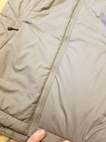 Patagonia Women's Micro Puff Hoody Nickel Grey Pink Size XS Small Puffer 83988 - Thumbnail 12