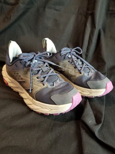 Hoka One One Women's 9B Anacapa Breeze Low Baked Blue Grey 1127921 OSHM Running - Image 1