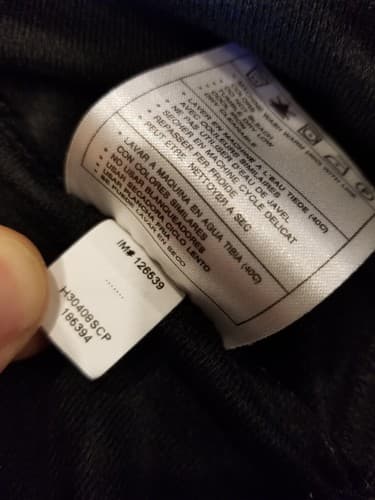 VTG Nike Spell Out Full Zip Black Hoodie Jacket L Gray Tag Vintage Embroidered - Thumbnail 7