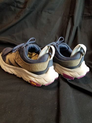 Hoka One One Women's 9B Anacapa Breeze Low Baked Blue Grey 1127921 OSHM Running - Thumbnail 4